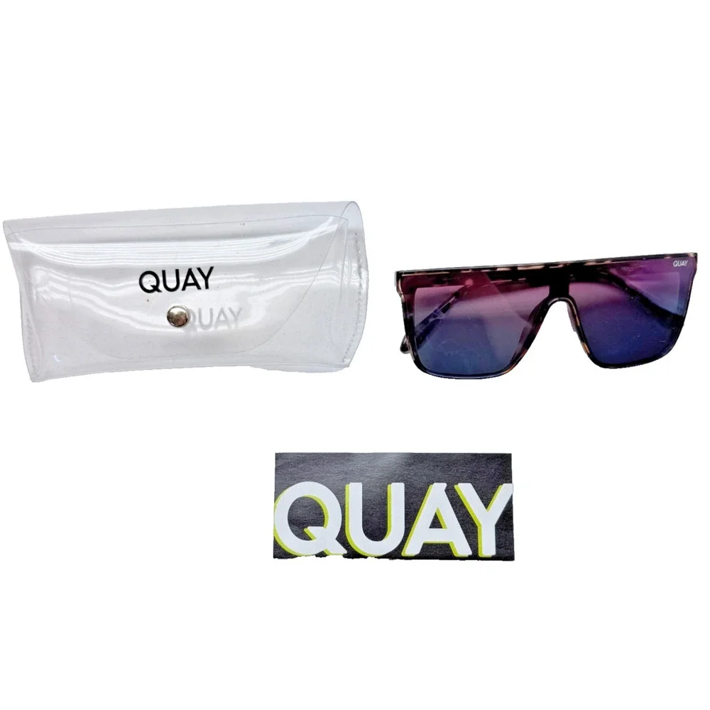 QUAY Nightfall Women's Sunglasses w/Case
